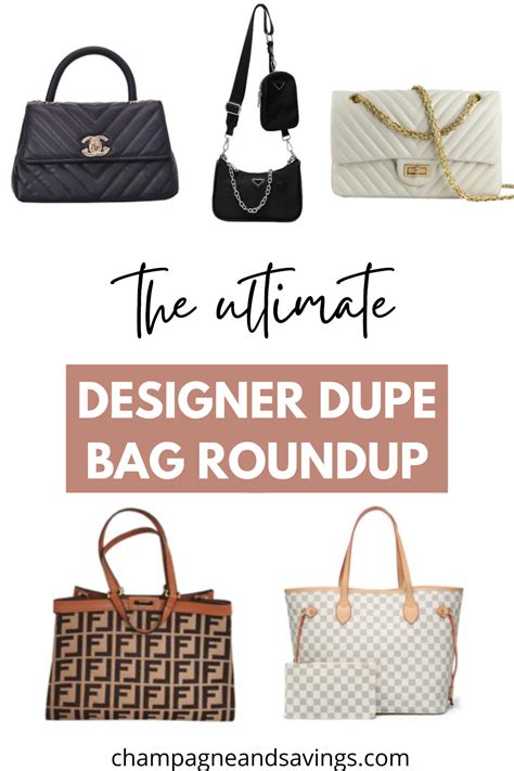 luxury dupe bags|knock off designer tote bags.